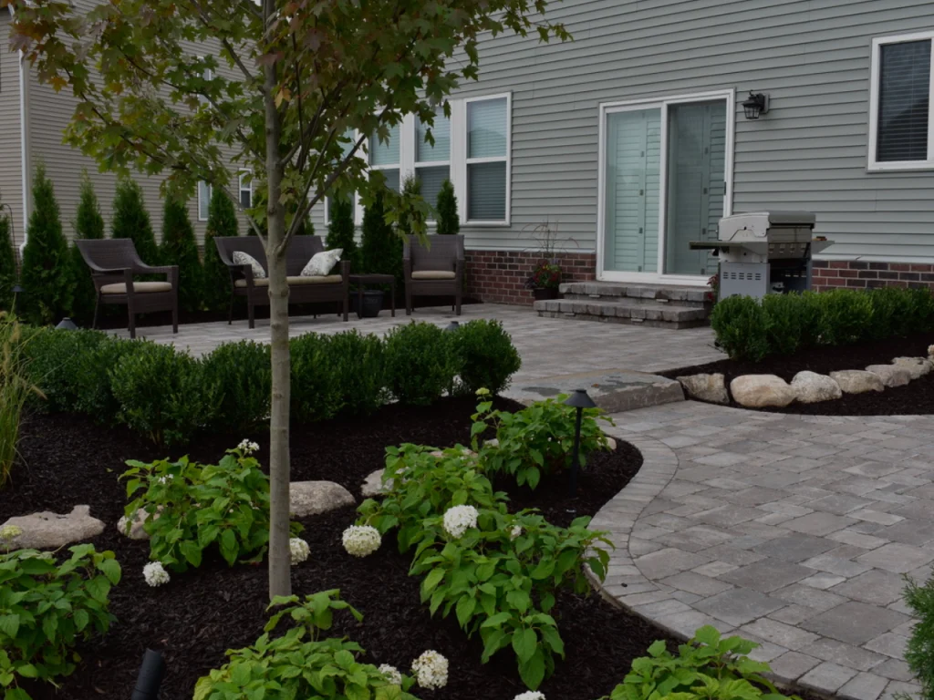 blackstone landscaping project