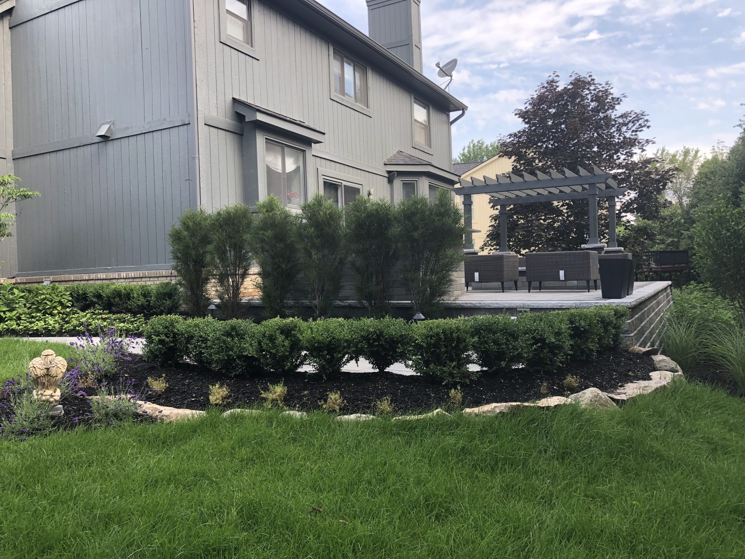 west bloomfield back yard