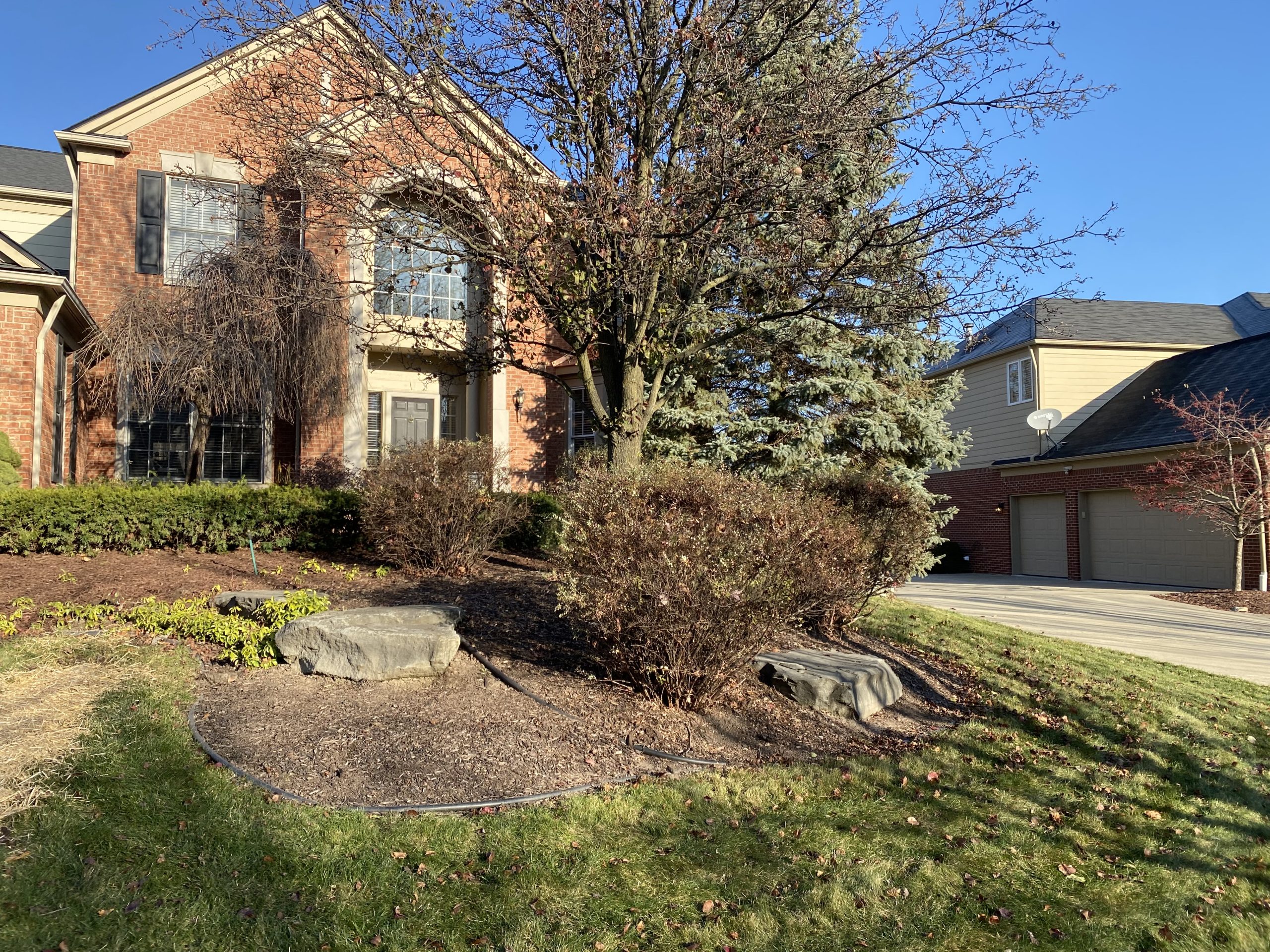 northville front yard renovation