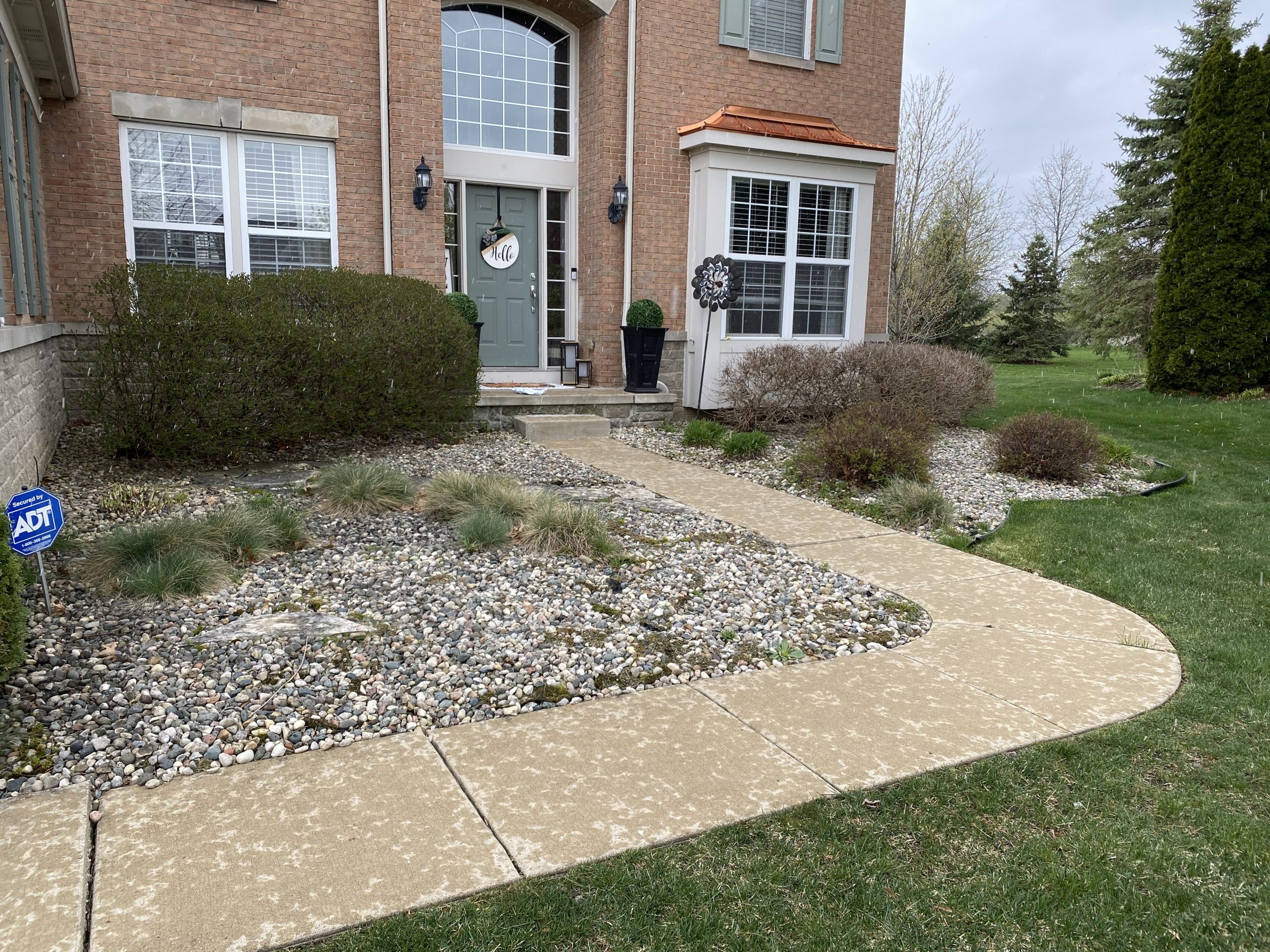 south lyon front yard