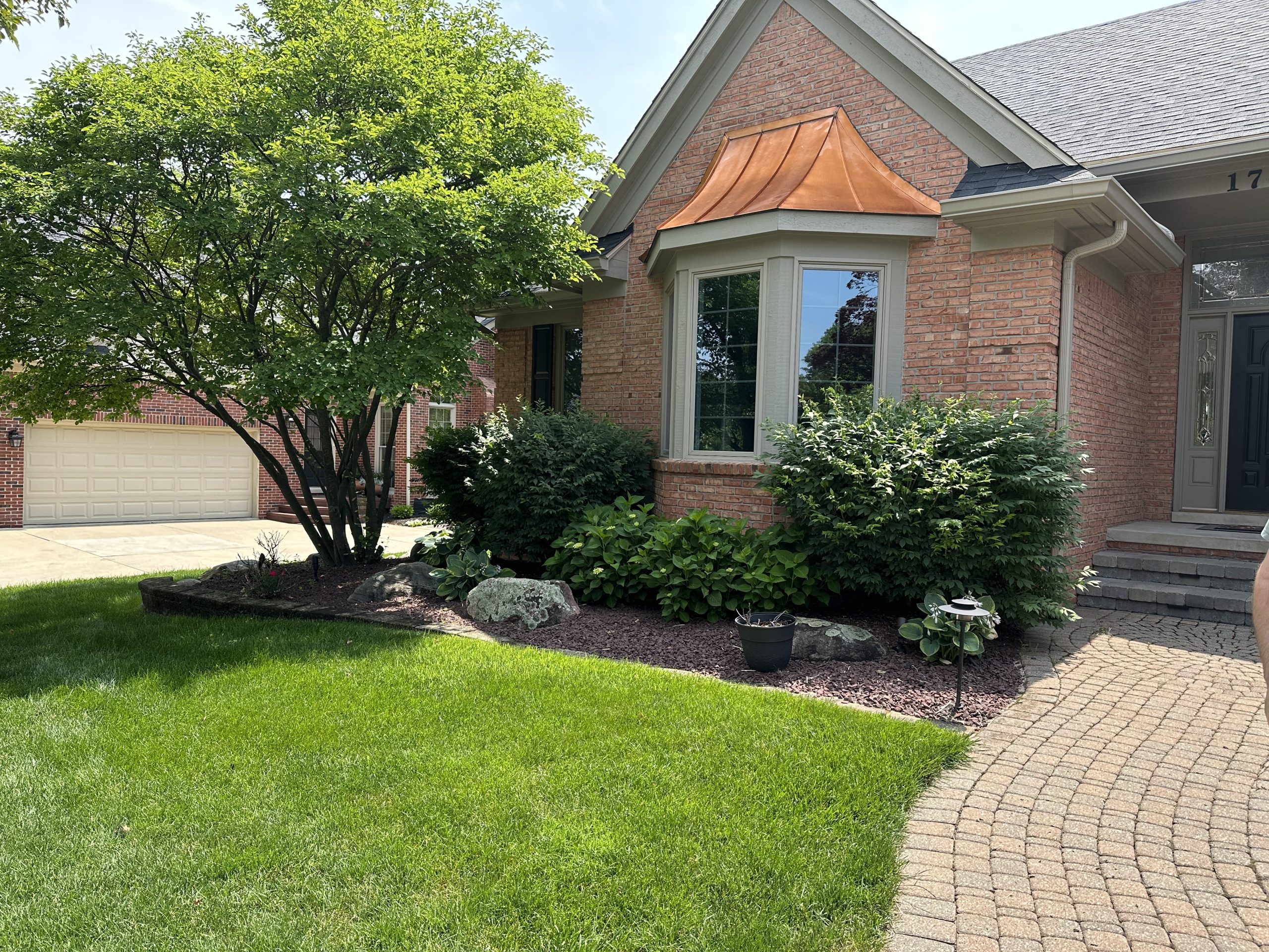 northville renovation and patio