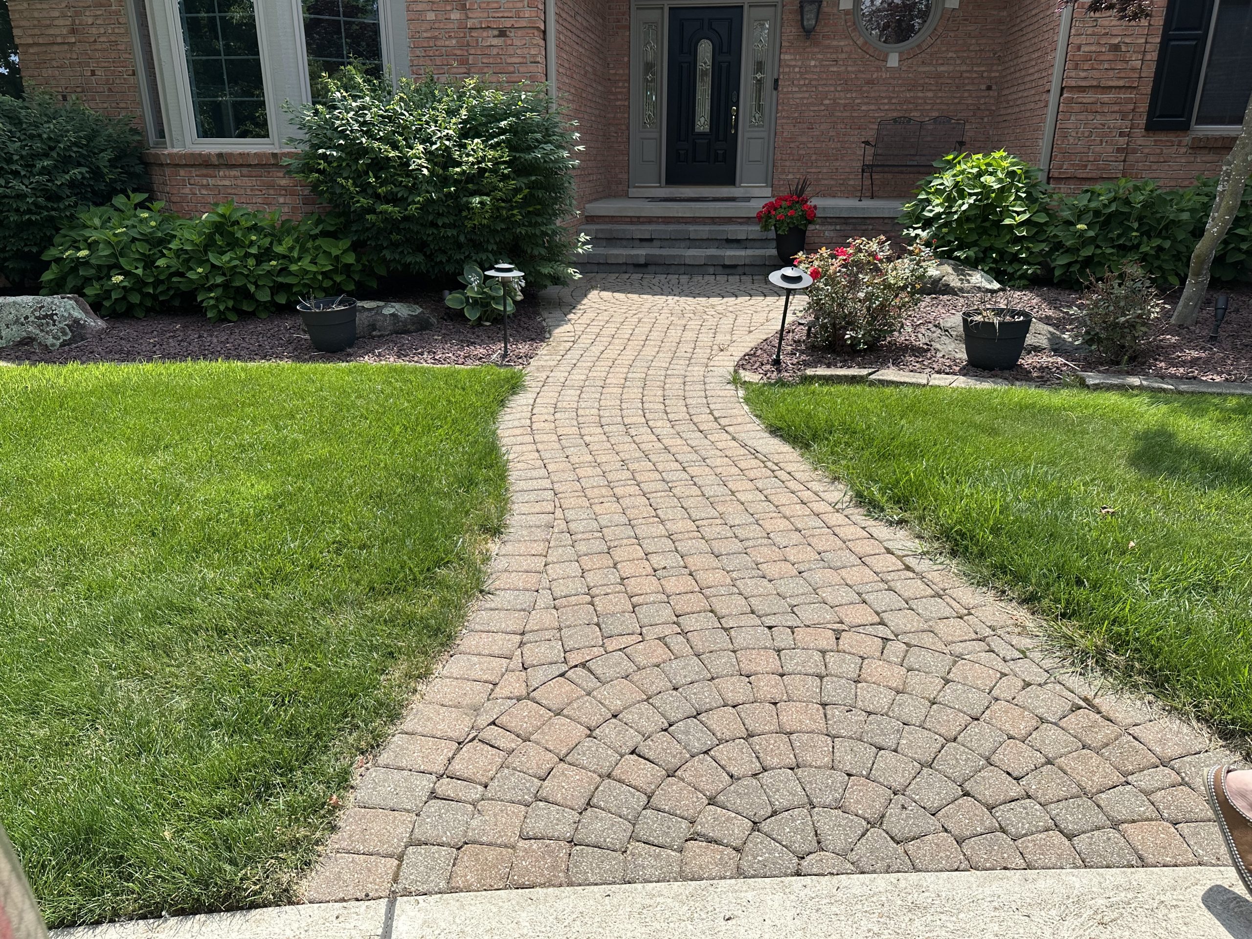 northville renovation and patio