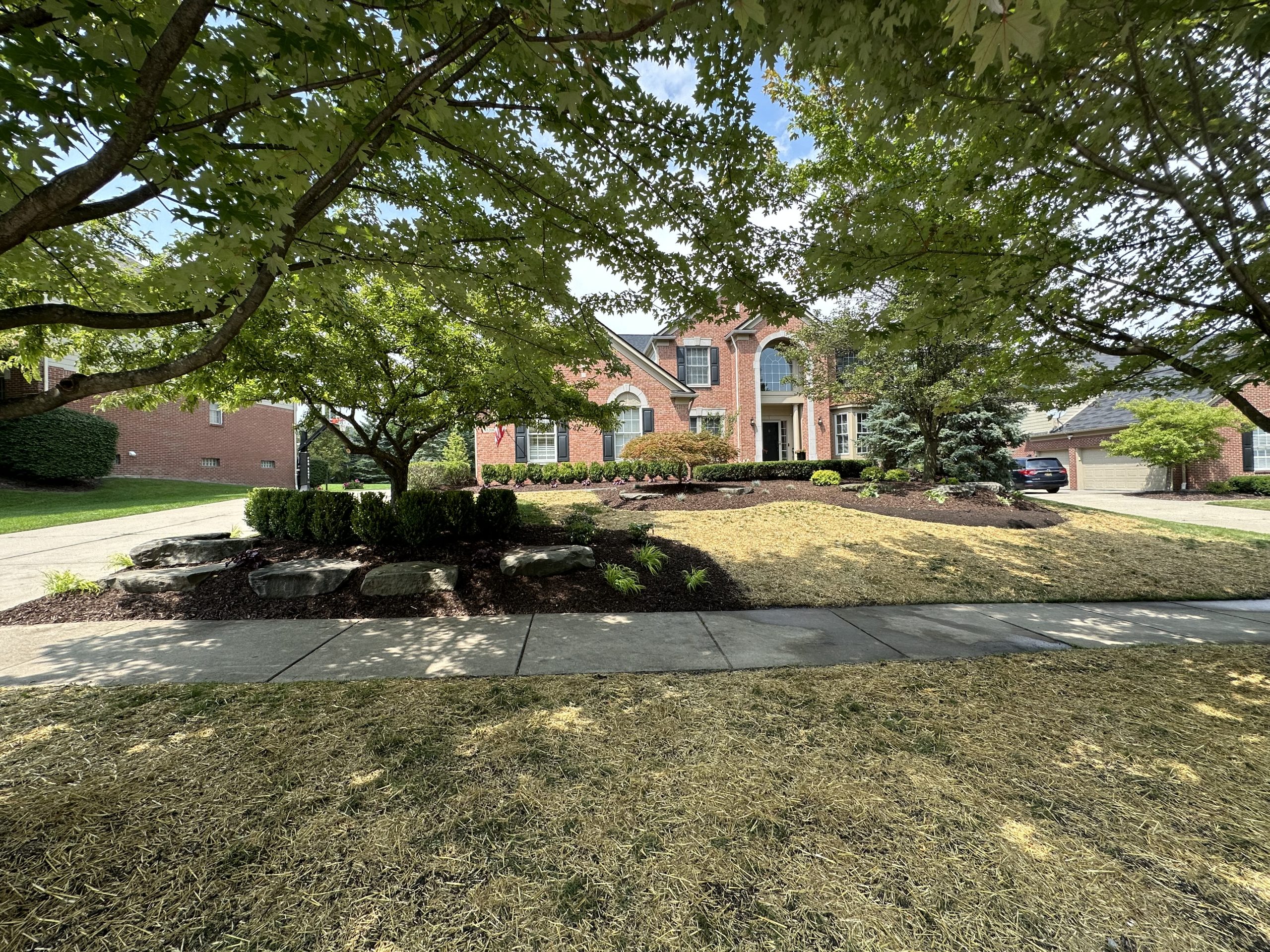 northville front yard renovation