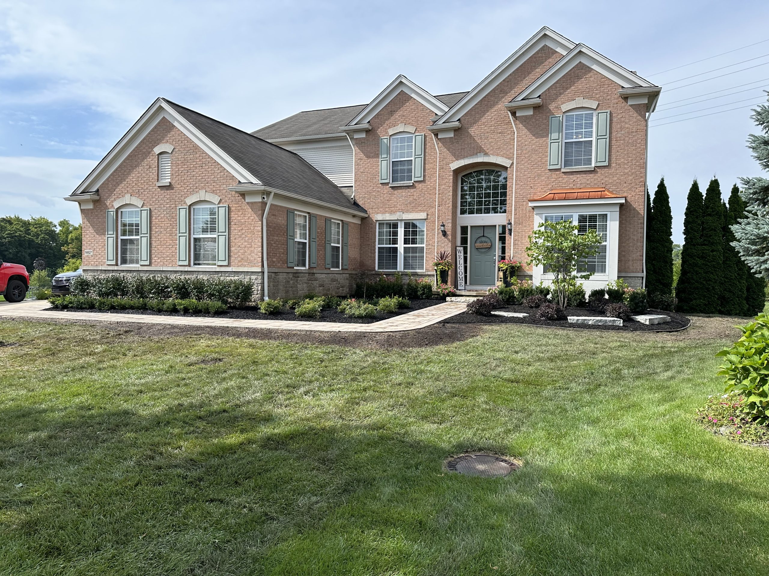 south lyon front yard