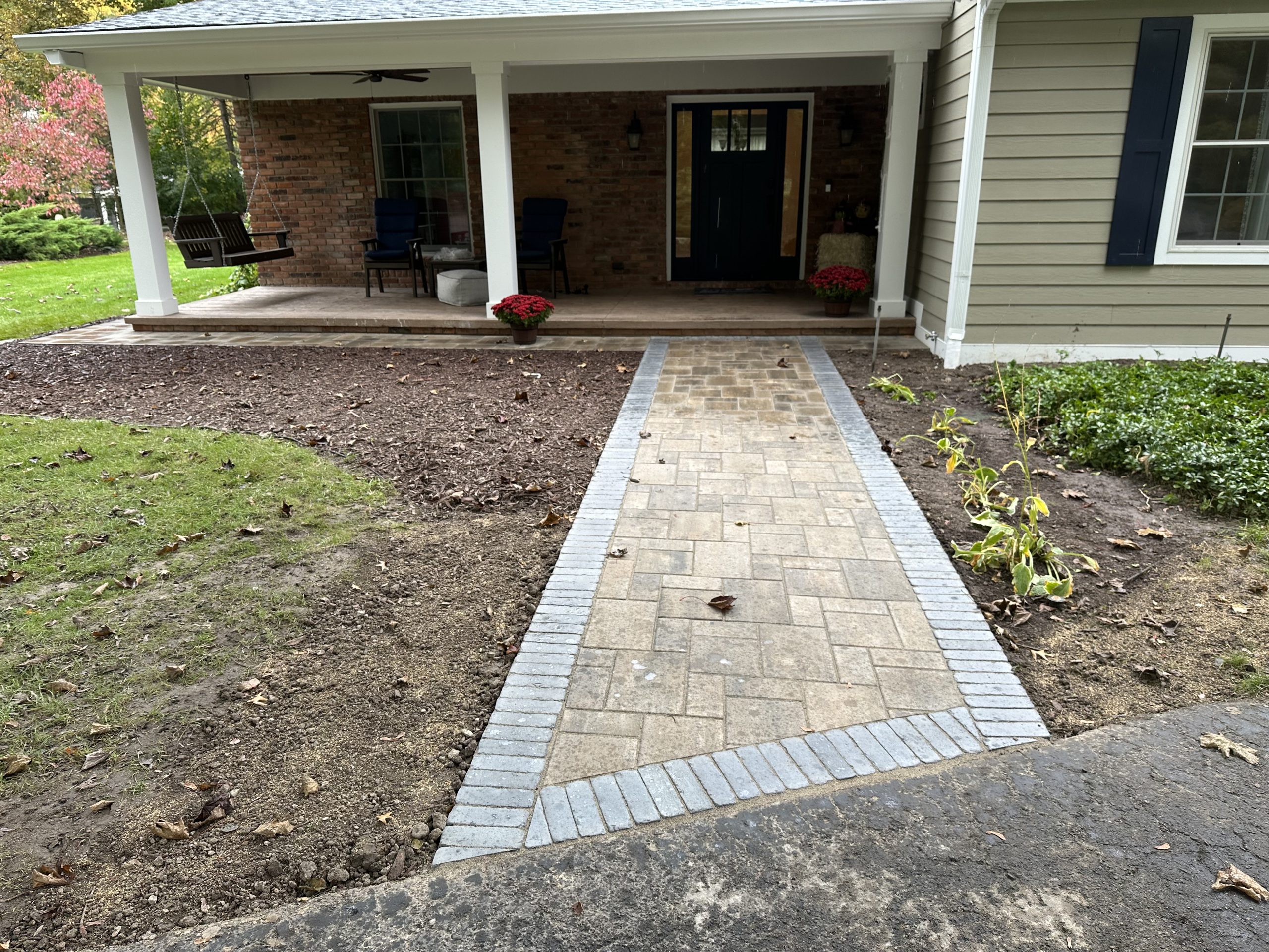 northville front walkway