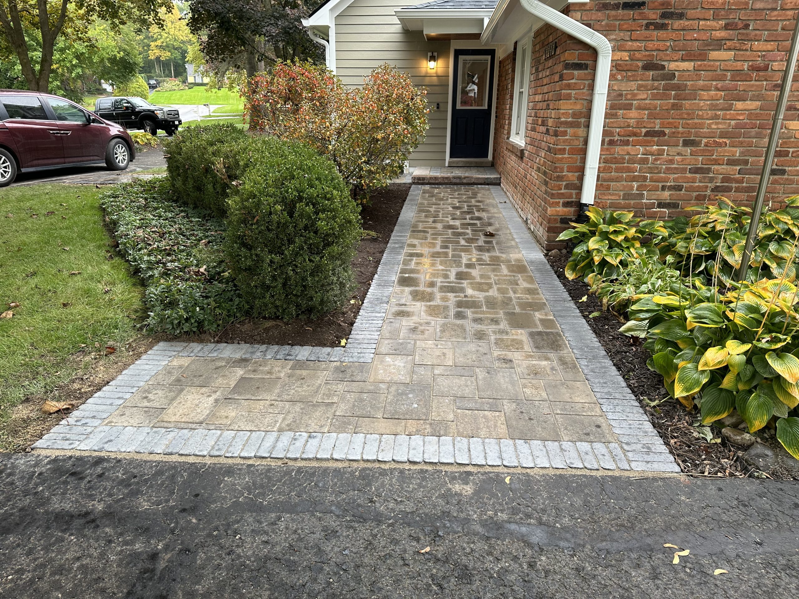 northville front walkway