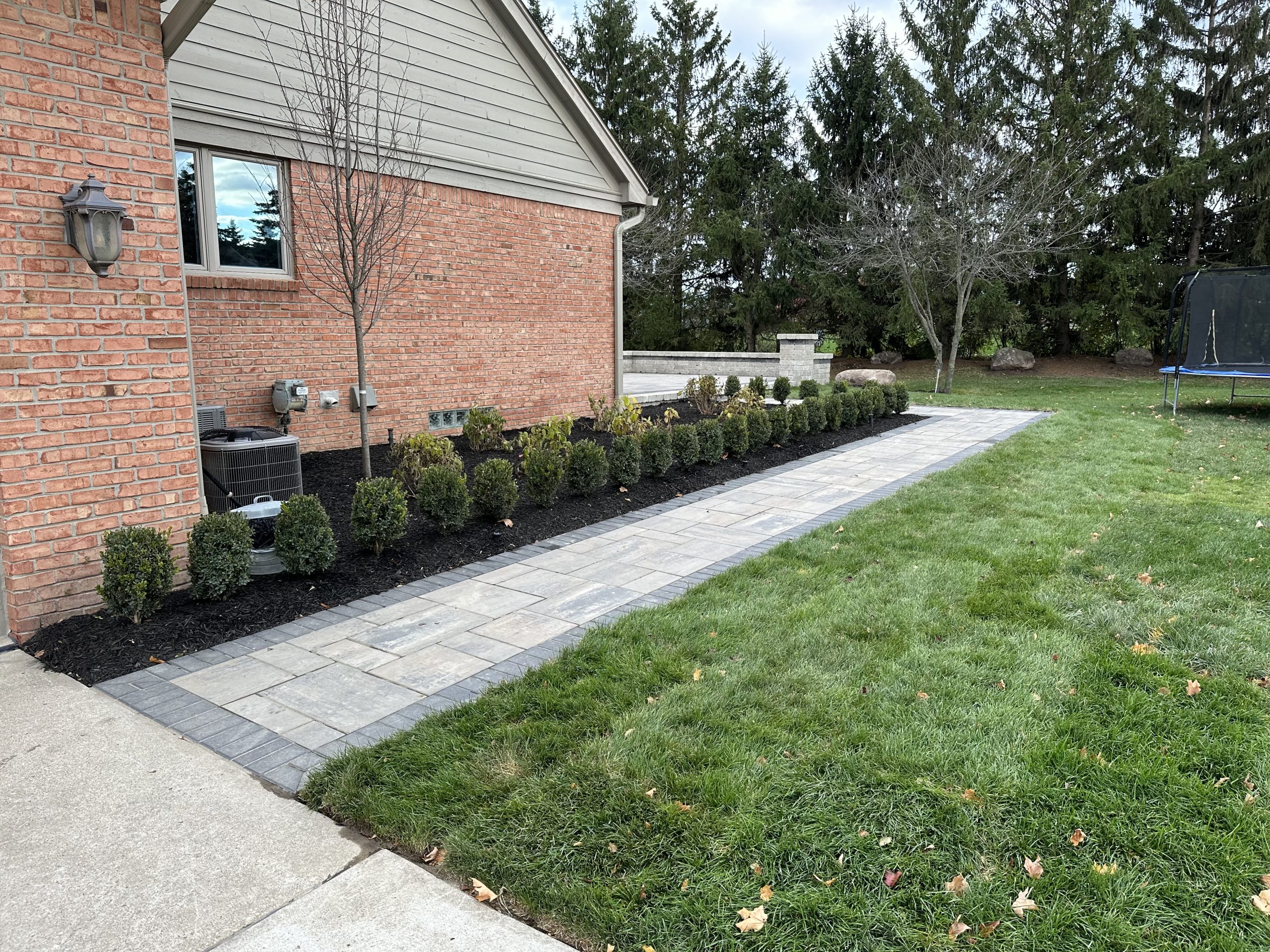 northville renovation and patio