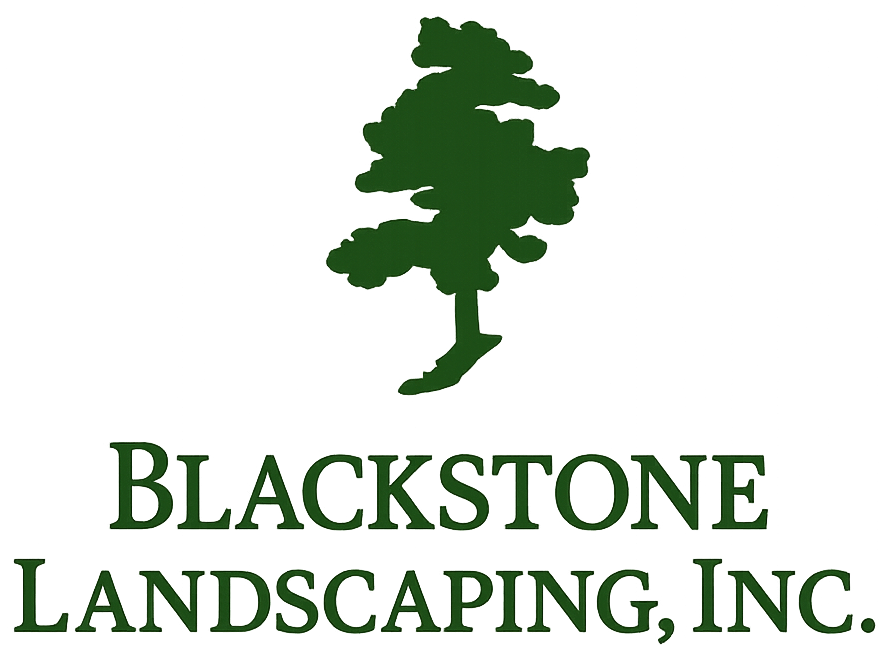blackstone landscaping inc logo michigan patios hardscapes brick pavers 248 939 3600